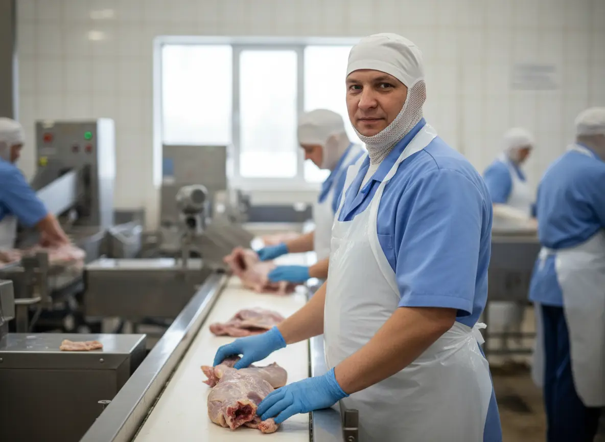 Удостоверение сортировщика шкурок кроликов