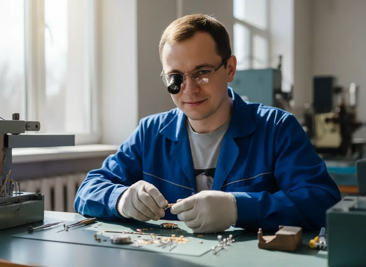 Удостоверение электромонтажника блоков электронно механических часов