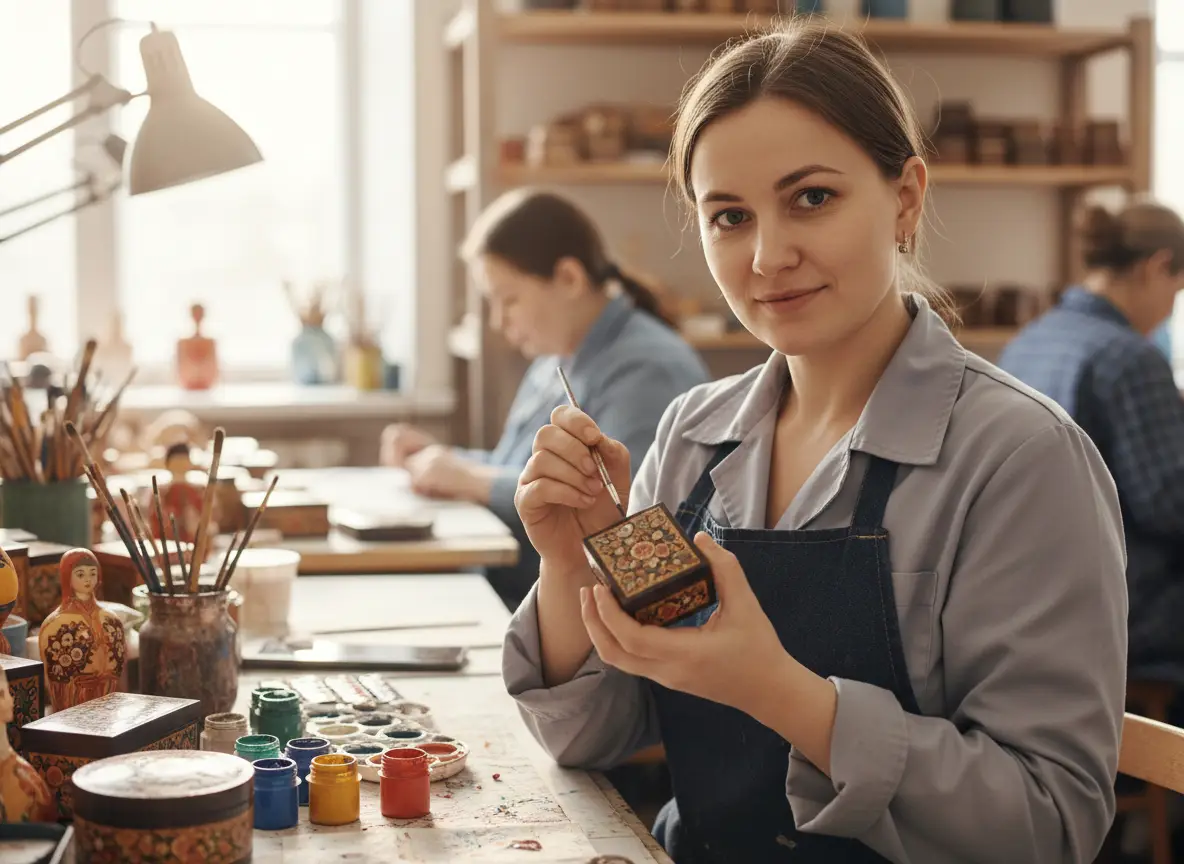 Удостоверение опиловщика папье маше