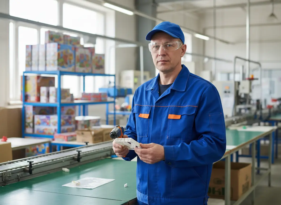 Удостоверение окрасчика игрушек