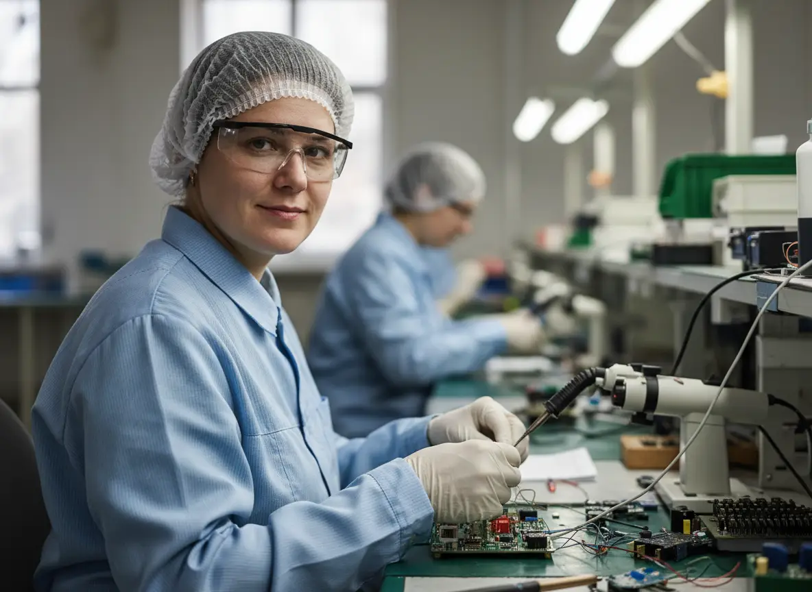 Удостоверение монтажника микромодулей