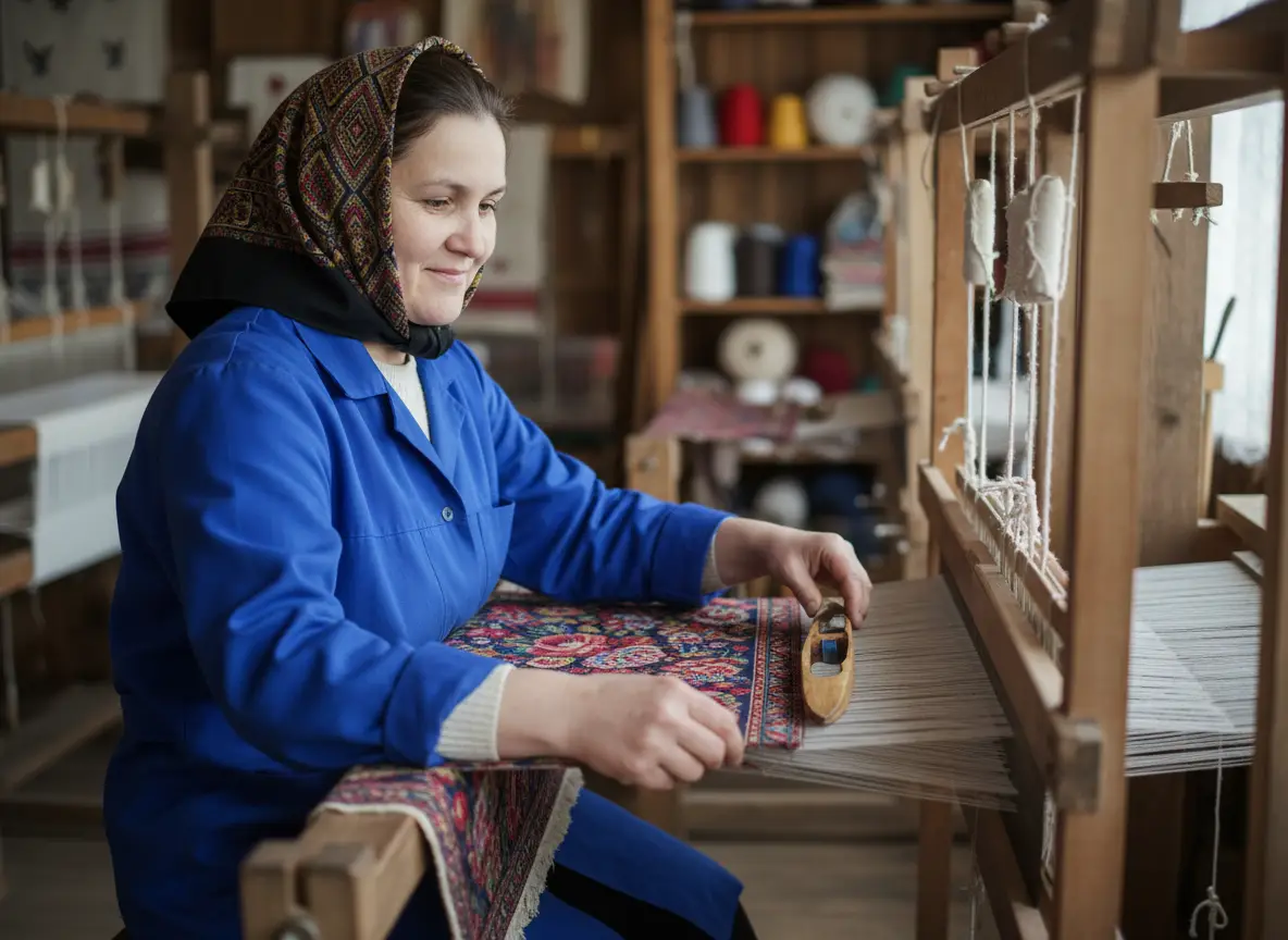 Удостоверение ковровщицы