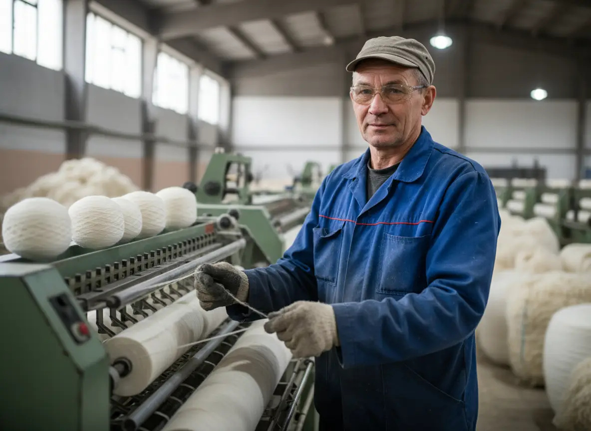 Удостоверение сортировщика немытой шерсти